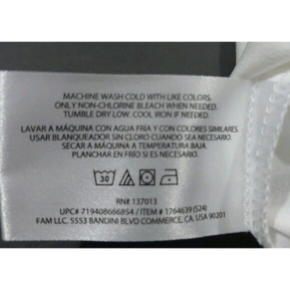 Banana Republic XL White V-Neck Sleeveless Minamalist Boxy Closet Staple Top - Picture 9 of 12